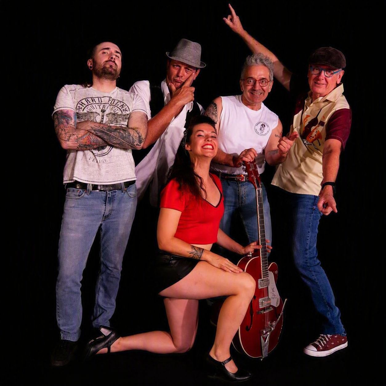 Le groupe Sneaky Freaks